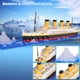 thumbnail image 3 of Bloques de construcción Geniteen Titanic modelo 1860 para adultos, 3 of 7