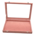 thumbnail image 2 of Esquirla Velvet Jewelry Display Organizer Tray Holder Storage Showcase Container F Large 3, 2 of 5