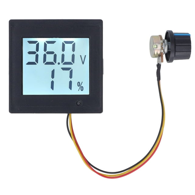 Regulador De Velocidad Del Motor, Sin Interruptor De Ruido Regulador De Velocidad Del Motor De CC Indicación De Potencia Salida De Parada De Sobrecarga DC12-36V Para Bricolaje ANGGREK Otros