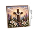 thumbnail image 6 of 3D Christian Fabric Poke Art Kit, Christmas Fabric Poke Art Kit for Adults With Pre-Cut Squares,Embroidery Jesus Nativity Scene Religious DIY Craft Kit for Christian, 6 of 7