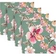thumbnail image 5 of GZHJMY Watercolor Peach Blossom Cloth Napkins Washable Napkin for Dinner Table Decorative for Home Dinner Restaurant Parties 20 Inch 4 Pack Decorative Washcloths, 5 of 7