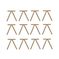 thumbnail image 4 of 12 lazos de terciopelo con lazo giratorio para decoración navideña, decoración sencilla para de Navidad, bolsas de regalo, bolsas de dulces para Marrón, 4 of 9