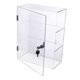 thumbnail image 4 of Vitrina acrílica con llaves de bloqueo, caja de exhibición transparente, organizador, vitrina para modelos de coches, coleccionables, recuerdos del, 4 of 9