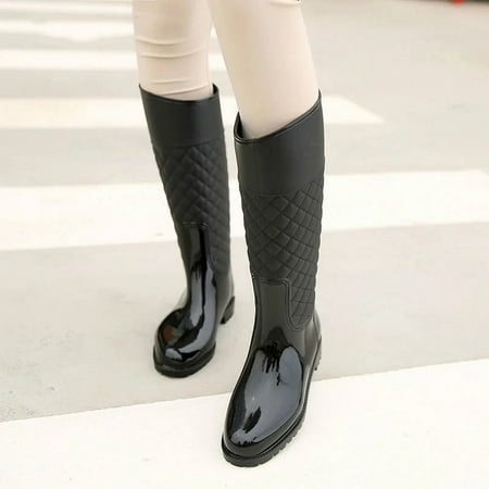

Women Rain Boots Lady Rain Water Shoes Ourdoor Rainboots Italianate Pvc Rubber Rainboots Lady Waterproof Shoes