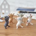 thumbnail image 4 of Anime Levantando Las Manos Gato Bailando Modelo Gato Adornos Gato Figuras Juguetes Para Habitación De Niños/Sala De Estudio 5 Uds Vogacara HA035886-00, 4 of 6