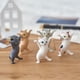 thumbnail image 4 of Adornos para gatos figuras de gatos resistentes de PVC juguetes que levantan las manos bailando para la sala de estudio para niños ANGGREK Otros, 4 of 8