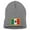 Heather Grey, variant on Top Headwear Mexico Beanie - Men's Womens Long Winter Cuff Beanie Cap, Black