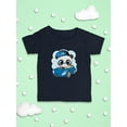 thumbnail image 3 of Cool Panda With A Car T-Shirt Infant -Image by Shutterstock,  12 Months, 3 of 4
