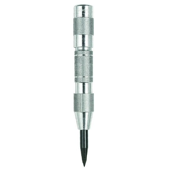General Tools 77 Machinist's Automatic Center Punch, 5" Overall Length, Each