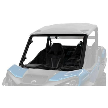 TUSK Removable Full Windshield Clear - Scratch Resistant for Can-Am Maverick Trail 700 2022-2023