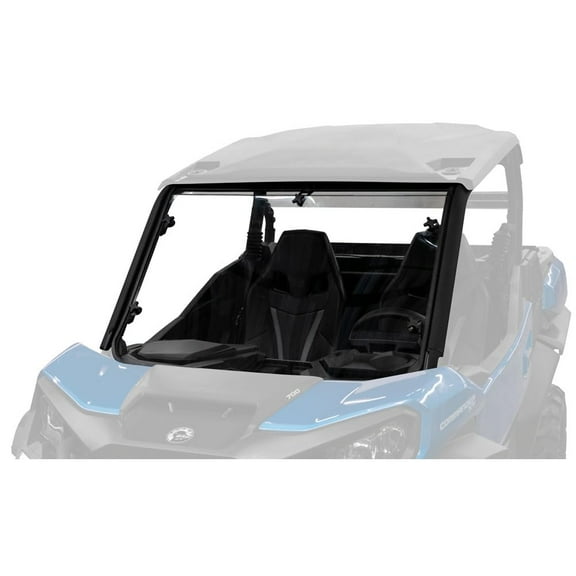 Tusk Removable Full Windshield Clear - Scratch Resistant for Can-Am Commander 1000 XT 2021-2022
