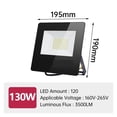 thumbnail image 2 of Lampe de Projection LED 380W 650W Lampe de Projection IP65 Étanche Projecteur Super Lumineux Éclairage de Rue Extérieur pour Jardin, Performance Extraordinaire, 2 of 8