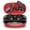 Red, variant on Bluetooth true wireless earbuds with microphone, TWS in ear headphones, touch volume, wireless sports ear hook, LED display charging case, half open back, compatible with mobile phones, Type-C chargi