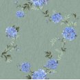 thumbnail image 1 of Dundee Deco Floral Cerulean Blue, Sage Green Peonies Wallpaper Roll, 1 of 2