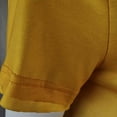 thumbnail image 2 of Vedolay Shirts for Women Lace Trim Blouse Tops Popular Short Sleeve Shirt,Yellow 3XL, 2 of 5