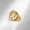 Gold, variant on Stainless Steel Julius Caesar Casting Rings Titanium Steel Gold Plated Mens Ring-Silver-10