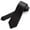 Black, variant on Mens Solid Satin Necktie Smooth Formal Classic Ties Lightweight Wedding Ceremony Neck Wear Red
