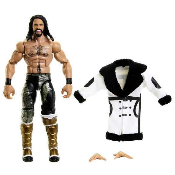 WWE Elite Collection Seth Rollins Action Figure with Accessories, Posable Collectible (6-inch)