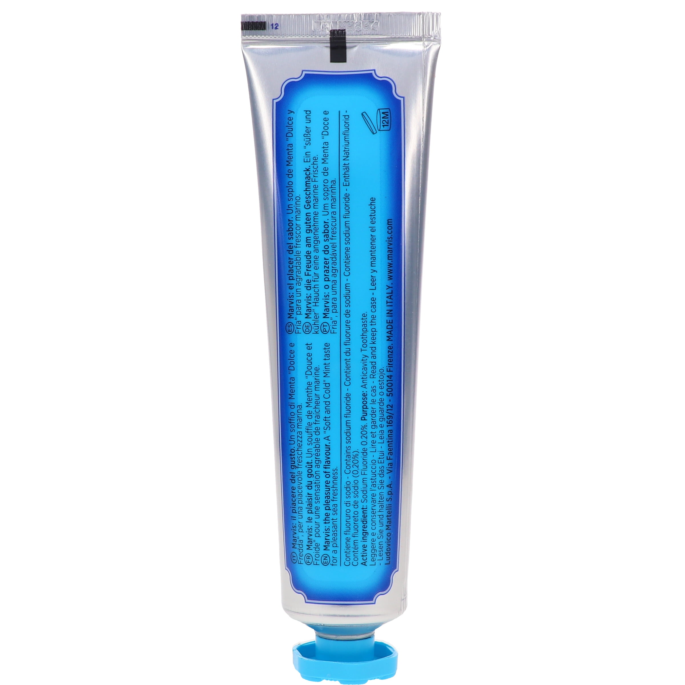 Marvis Toothpaste Aquatic Mint 4.5 oz