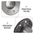 thumbnail image 3 of GOOHOCHY Cubierta Frontal Plateada Para De Compatible Con Dyson Hd Serie 01 02 03 04 08 15, 3 of 8