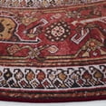 thumbnail image 4 of SAFAVIEH Tucson Regent Oriental Machine Washable Area Rug, Navy/Rust, 5' x 8' Oval, 4 of 12