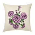 thumbnail image 2 of Funda de cojín Flores de Lavanda Morada 45 x 45 cm Poliéster Sailing Electrónica, 2 of 5