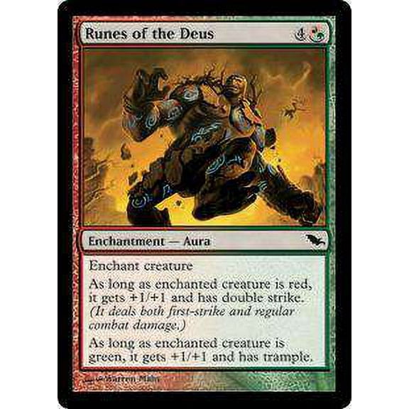 MtG Shadowmoor Common Runes of the Deus #215