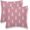 Pink Christmas, variant on Christmas Pillow Covers 12x20 Set of 2, White Red Chirstmas Tree Decorations Throw Pillow Covers Outdoor Winter Holiday Farmhouse Xmas Cushion Case Linen Square for Home Couch Sofa