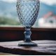 thumbnail image 3 of 6 Piece Set Glass Net King Wine Glass Glasses Wine Glasses Water Glass Long Drinking Glass - Blue, 3 of 4