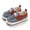Blue, variant on Dpytoraw Children Infant Toddler Shoes Spring And Summer Boys And Girls Sports Shoes Flat Bottom Light And Comfortable Canvas Colorblock Baby Athletic Shoes Size 4