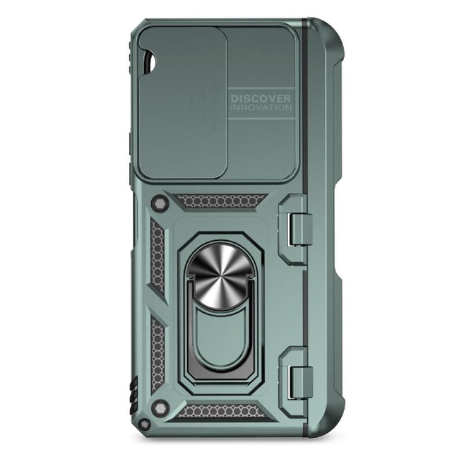 Estuche GANGXUN para Samsung Galaxy Z Fold 5, soporte giratorio 360°, estilo mecánico y magnético