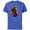 Royal Heather, variant on Star Wars The Mandalorian IG-11 Battle Ready - Short Sleeve Cotton T-Shirt for Adults - Customized-Black