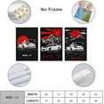 thumbnail image 2 of JDM Sport Car Posters Rx7 Car Wall Decor Art-Modern Car WallPrints Cool Posters for Boys Room-Bathroom Bedroom Office Canvas Wall, 2 of 6