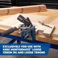 thumbnail image 3 of Kreg MortiseMate Mortising Cutter - Spiral Mortise Tool for Woodworking - Carbide-Tipped Bit - Compatible with Any Drill & MortiseMate Loose Tenon Jig - 6 mm, 3 of 4