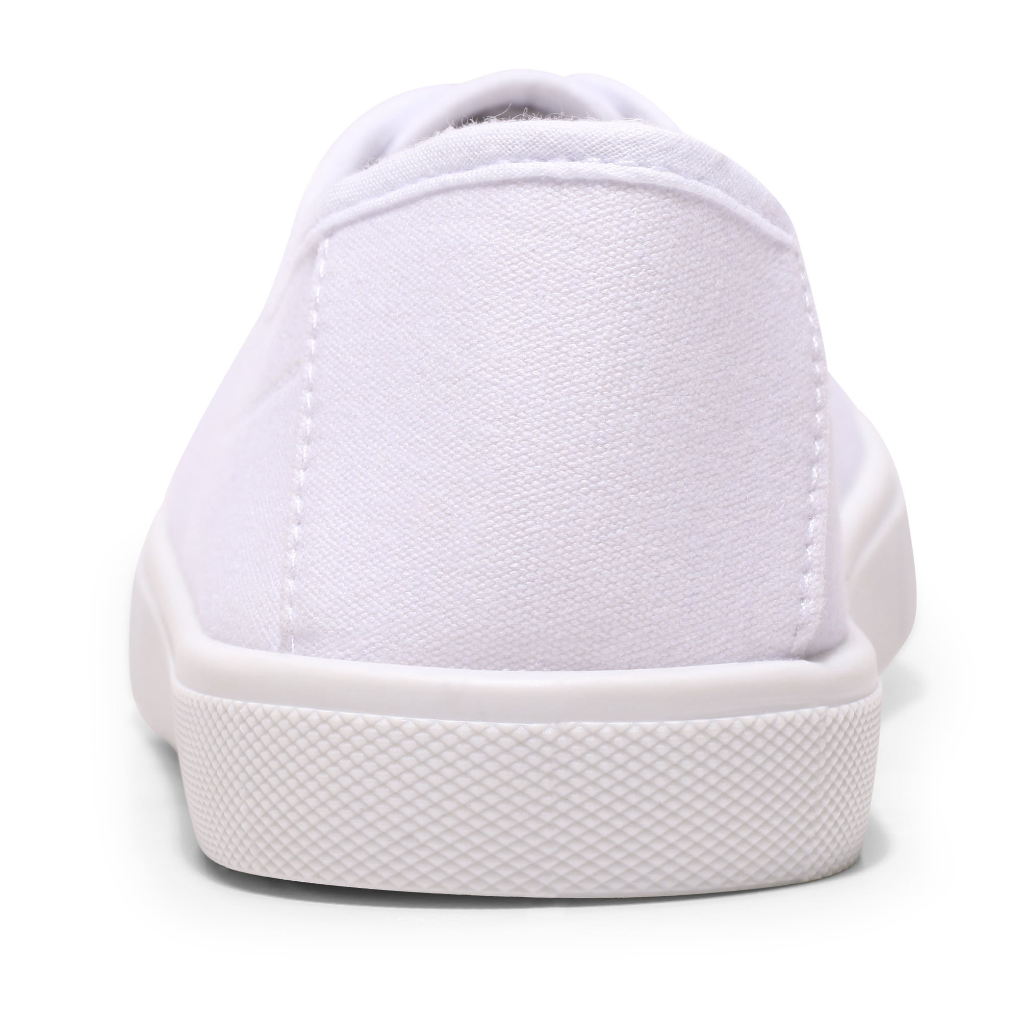Slip-On Canvas Shoes for Women-Fashion Low-Top Flat Loafers with CloudFoam Insole