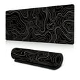 thumbnail image 1 of Abstract Fluid Design Gaming Mouse Pad - 300x800mm Non-Slip Rubber Desk Mat with Precision Edge Locking for Enhanced Comfort and Stability During Use, 1 of 6