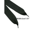 thumbnail image 3 of INSPIRE CHIC Unisex Solid Color Wrinkled Extra Wide Flat Athletic Shoe Laces for Sneakers, 3 of 5