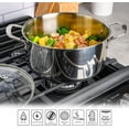 thumbnail image 5 of Castelle 5-Quart Stainless Steel Dutch Oven with Lid, 5 of 5