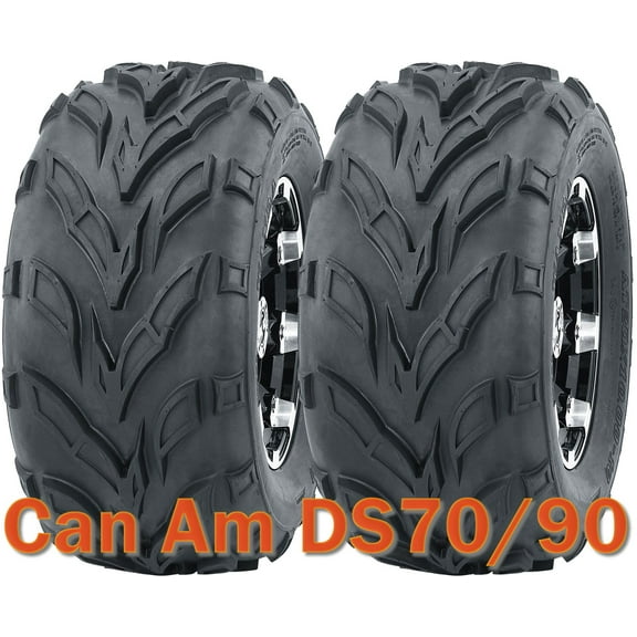 18x9.5-8 18x9.5x8 Rear Tires Set Fit for Can Am DS70/90