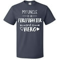 thumbnail image 3 of Inktastic My Uncle is a Firefighter and a Hero T-Shirt, 3 of 5