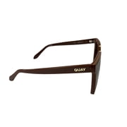 Quay Australia Level Up Square Sunglasses Chocolate Gradient Brown 51MM