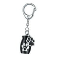 thumbnail image 1 of pitrice Porte-clés Chiot Porte-Souvenir Moderne Commémoratif Couvercle à Vis Robuste pour Chien Chat Cendre Pot Chiot Noir 2.5x1.6cm, 1 of 6