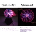 thumbnail image 4 of 5 Inch Red Magic Plasma Lamp, Touch Sensitive Electric Light Show For Decorative Living Spaces, Science Gift With Interactive Play Features, 4 of 5