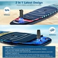 thumbnail image 2 of Paddle Board Pump, Portable 20PSI High/Low Pressure Sup Pump for Paddle Board, 3000mAh 15W Electric Paddle Board Pump with 8 Nozzles Inflation/Deflation, 2 of 7