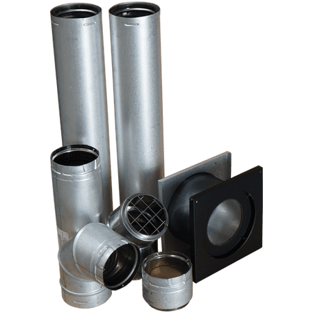 

Horizontal Vent Kit For ProCom Vented Garage Heater Model# GHHVK