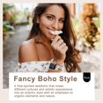 thumbnail image 2 of Pulseras de color rosa con cuentas bohemio de Watch Band JR.DM para Apple Watch, 2 of 7