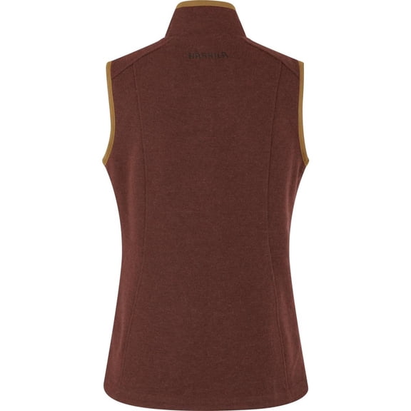 Harkila Sandhem Pro waistcoat Women Dark copper Small Red