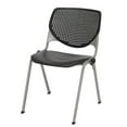 thumbnail image 6 of KFI Studios KOOL Armless Stacking Chair, 400lb Capacity, Pink, 6 of 7
