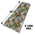 thumbnail image 6 of World Wildlife Snow Leopard Rhino Wolf Lion Pattern Premium Roll Gift Wrap Wrapping Paper, 6 of 7