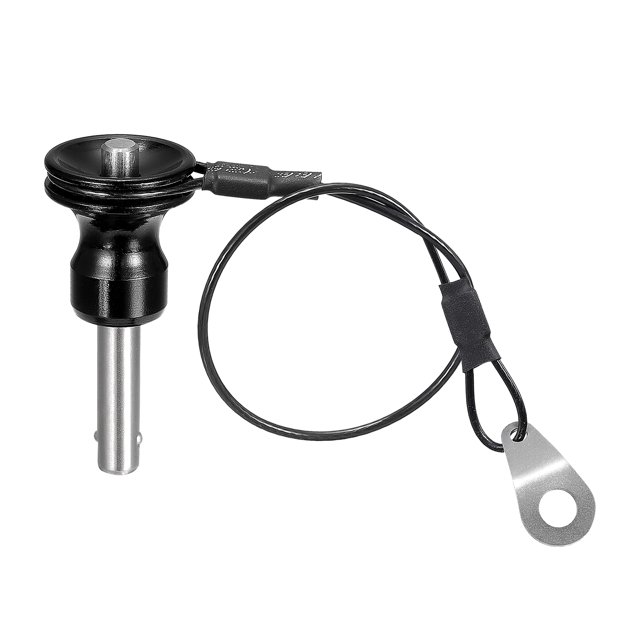 Bola Bloqueo Pasadores con Botón Mango, 304 Inoxidable Acero Empuje-Botón Rápida Liberación Pasador con 21cm Alambre (6mm-15mm)